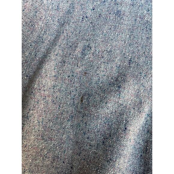 Isda & Co Lavender Gray Wool Flared Skirt Size 2 Metallic Thread - Picture 7 of 7